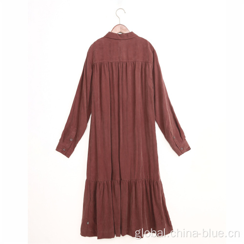 Ladies Dresses Ladies high quality copper dress Supplier